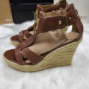 MARC FISHER Colada Wedge Sandals
